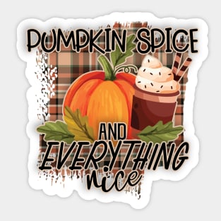 Pumpkin Spice Sticker